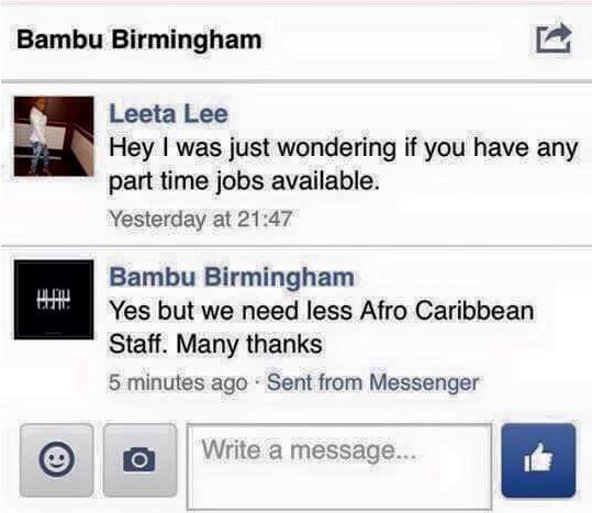 screen grab racism club