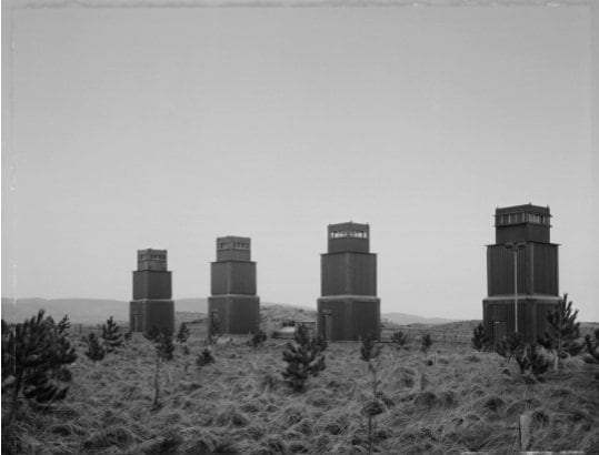 Jonathan Olley British Army watchtowers. Magillig 2