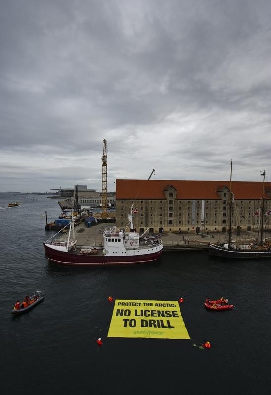 Action at Greenland BMP in Copenhagen 2