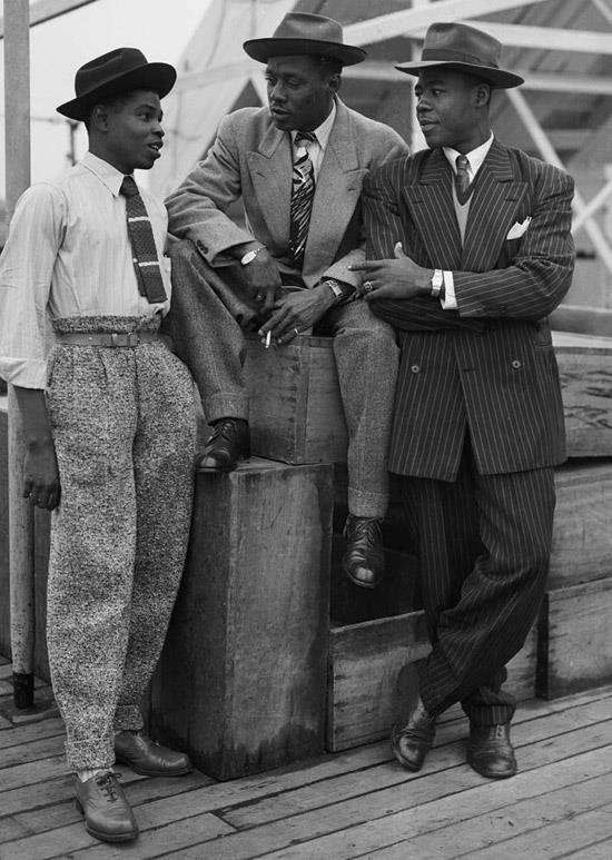 Jamaican men in the 50s, Dazed Digital