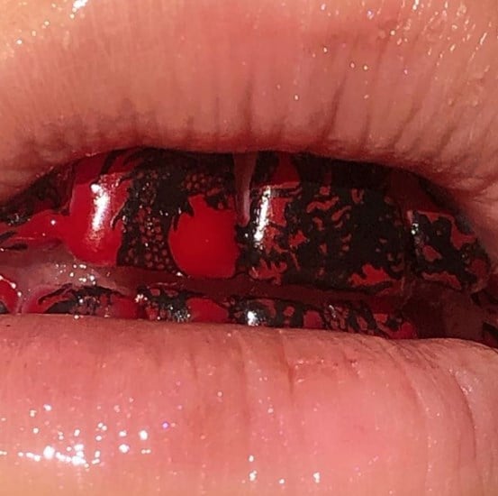 Lisa Michalik grills teeth makeup artist sfx 0