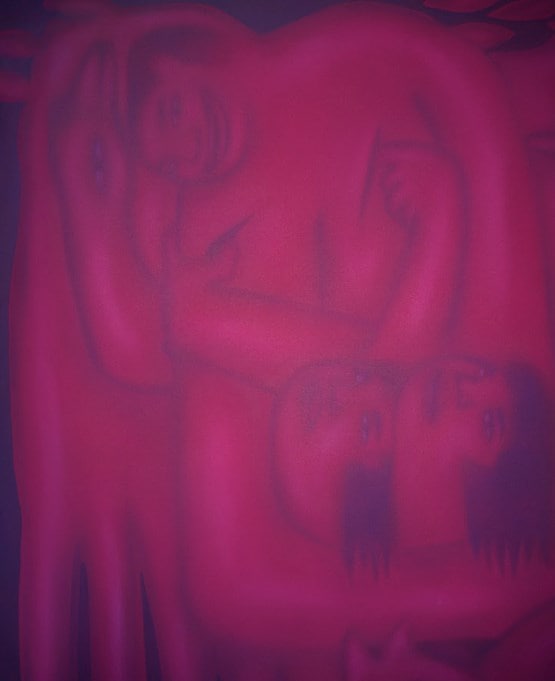George Rouy, “Stages of Us (detail)” (2018)