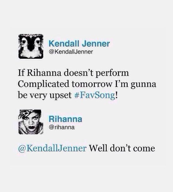 Rihanna tweet