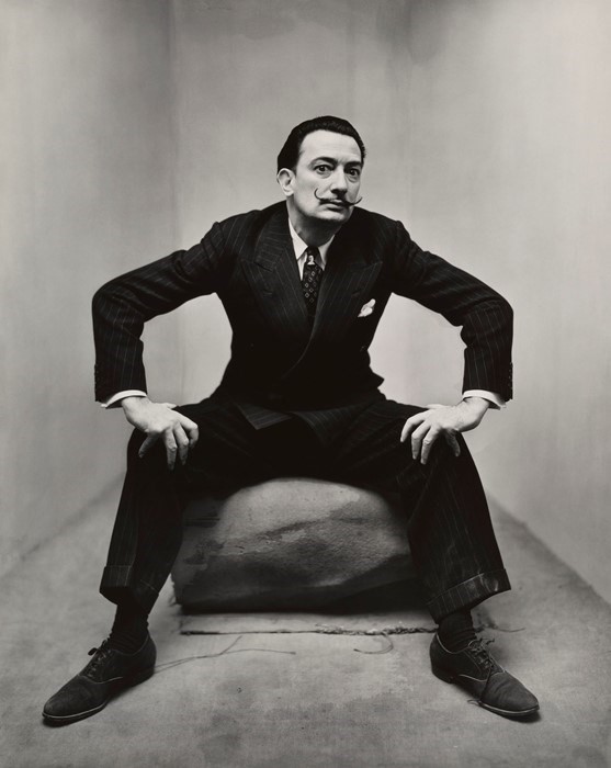 Salvador Dali, New York by Irving Penn