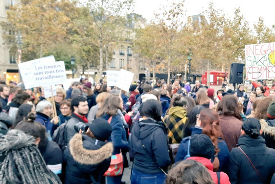 Women in France strike to protest gender pay gap | Dazed