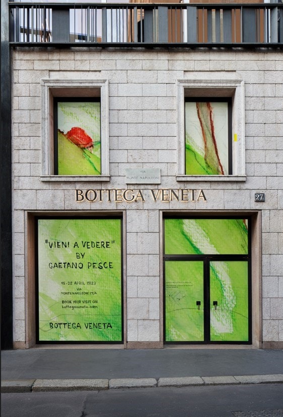 BOTTEGA VENETA OPENS A NEW INSTALLATION IN MILAN 8