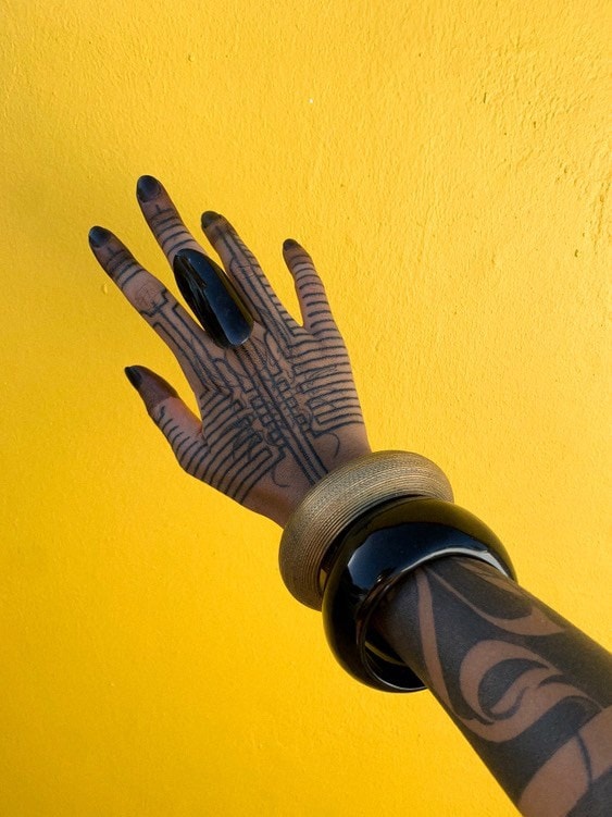 AFRODERM tattoo convention Black skin 15