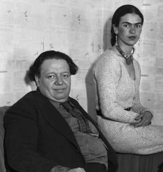 Diego Rivera and Frida Kahlo, first voice recording