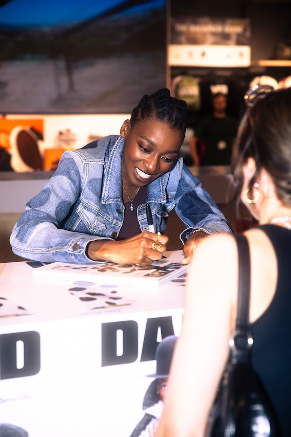 little simz vanz dazed signing oxford street london lfw 10
