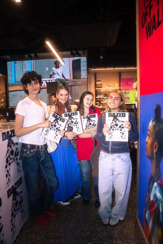 little simz vanz dazed signing oxford street london lfw 14