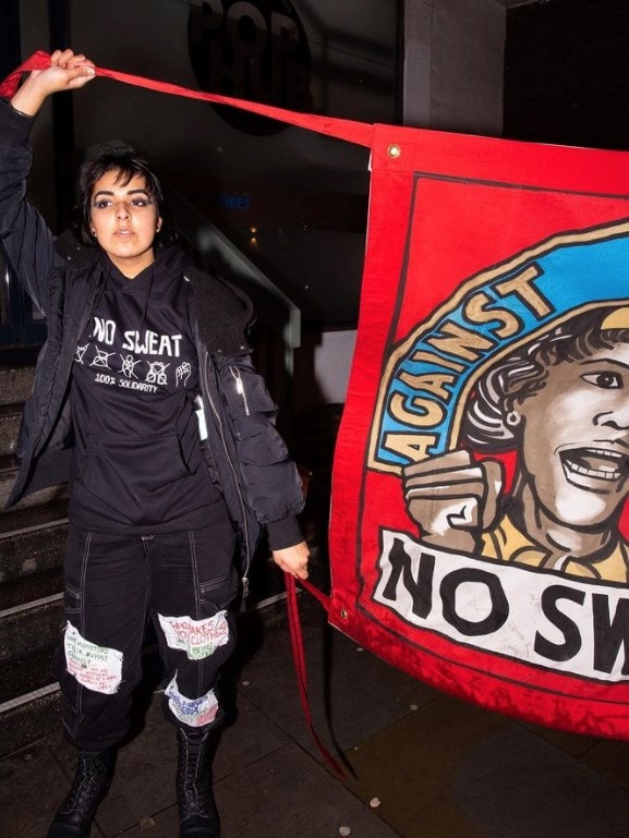 Pretty Little Thing show protest AW22 5