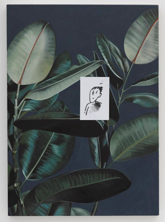 Rubber Plant (The Adolescent) (2013) Oliver Osborne