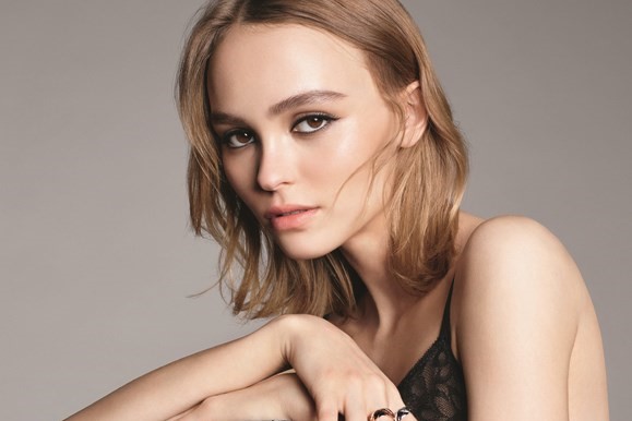 Lily-Rose Depp Topless Chanel Sunglasses & Watch Cute magazine CLIPPING  photo