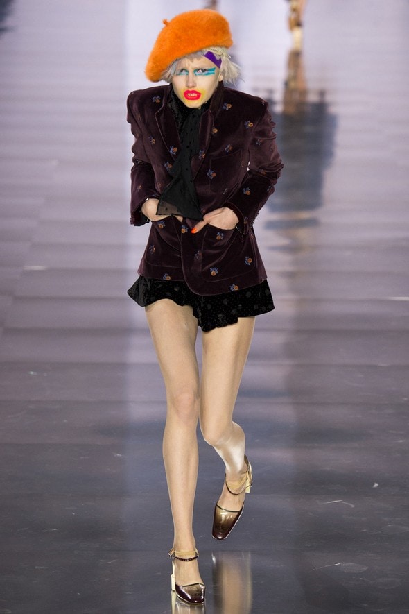Aneta Pajak (Viva) at Maison Margiela AW15, Dazed Digital