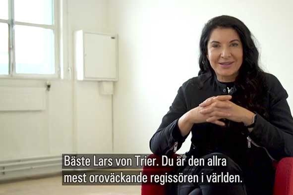 Marina Abramovic wants to team up with Lars von Trier