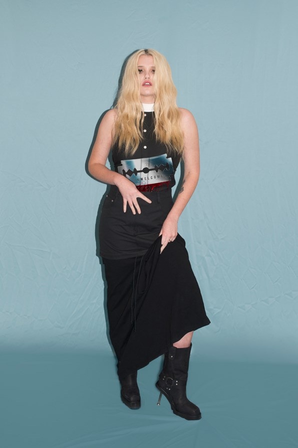 Sky Ferreira for DARKDRON SS17 Sandy Kim 2