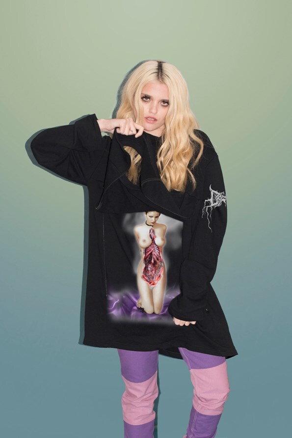 Sky Ferreira for DARKDRON SS17 Sandy Kim 10
