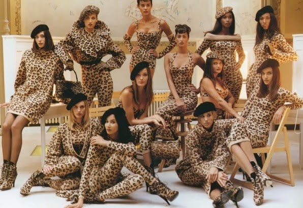 Azzedine Alaia aw91 leopard fashion paris 19