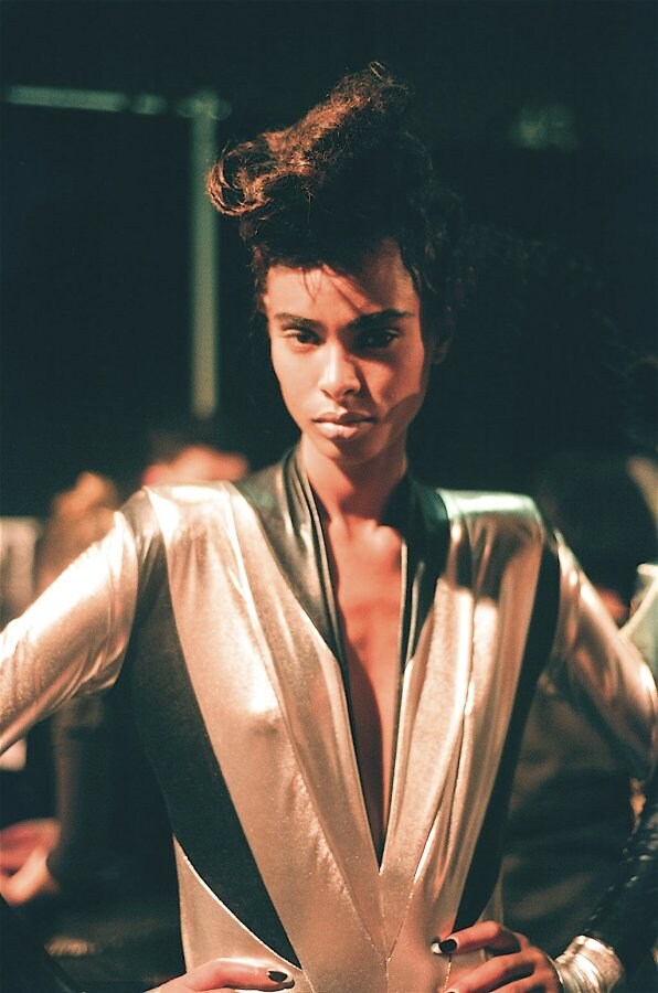 Backstage at Pam Hogg A/W 09. Photography by Kasi 4