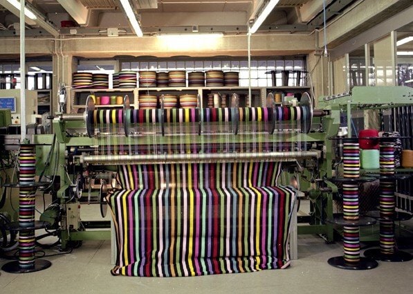 Loom in the Missoni Workshop in Sumirago, Italy, 2 2