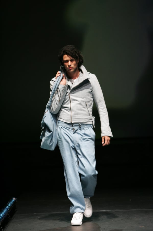 James Long impressed the jury with his pale blue d 3