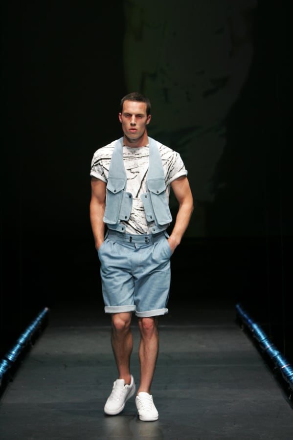 James Long impressed the jury with his pale blue d 2