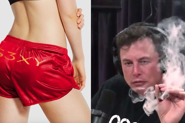 give besværlige Kænguru Elon Musk releases Tesla 'sexy' satin short-shorts for $69.420 | Dazed