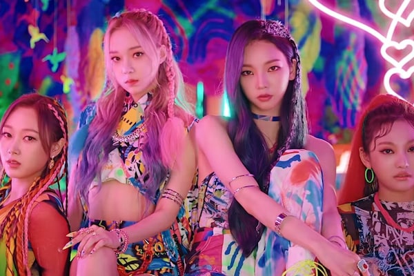 aespa reveal their next-level wardrobe staples and high fashion
