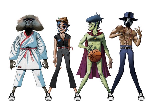 Gorillaz converse noodle best sale