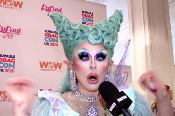 Watch Rupauls Drag Race Alumni Talk Through Their Iconique Dragcon Looks Dazed 