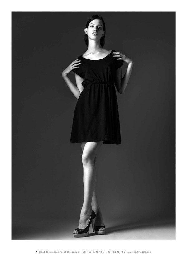 Lily McMenamy SS13 Showcard (NEXT) 0