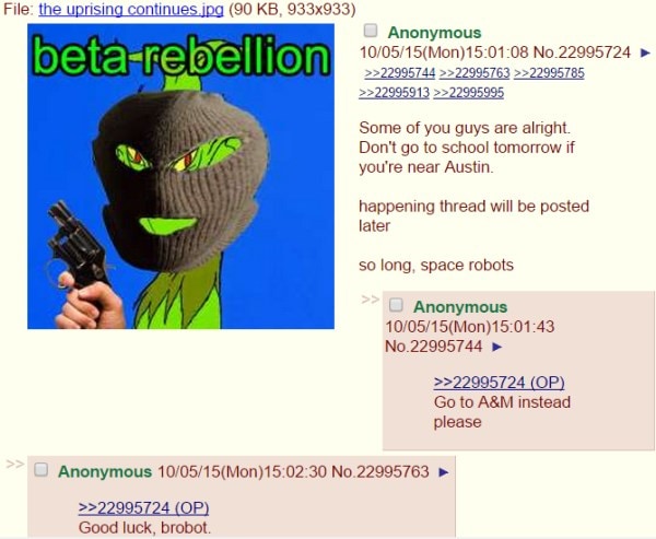 Austin 4chan troll threat