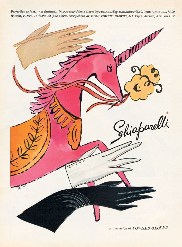 Andy Warhol for Vogue, page 24, September 15, 1957 13