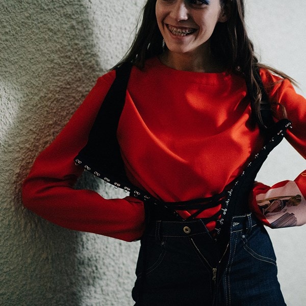 white tradeshow milan fashion young designers 0