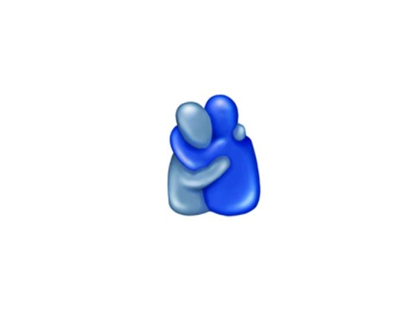 People hugging emoji