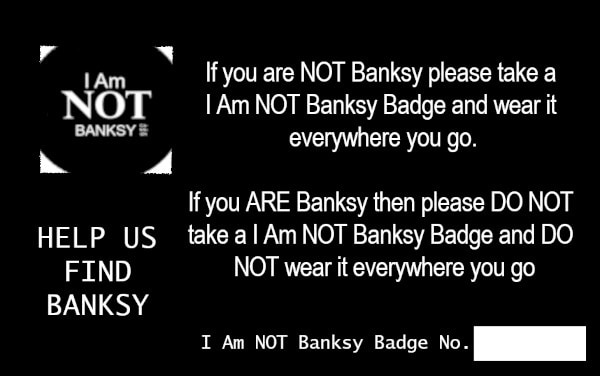 William Gannon, ‘I Am Not Banksy’