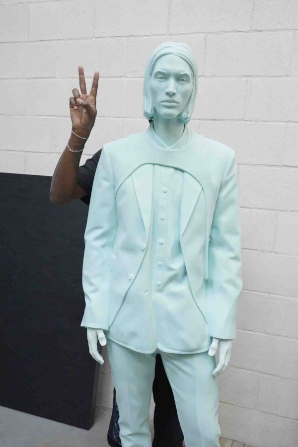 virgil abloh unveils 12-story technicolor sculpture in NYC for