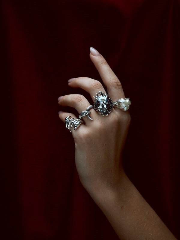 Maria Nilsdotter Tarot jewellery collection 3