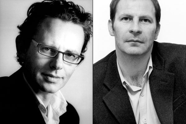 William Russell and Angus Hyland of Pentagram