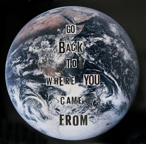 Sarah Maple - Go Back - Thoughts and Prayers Exhibition 9