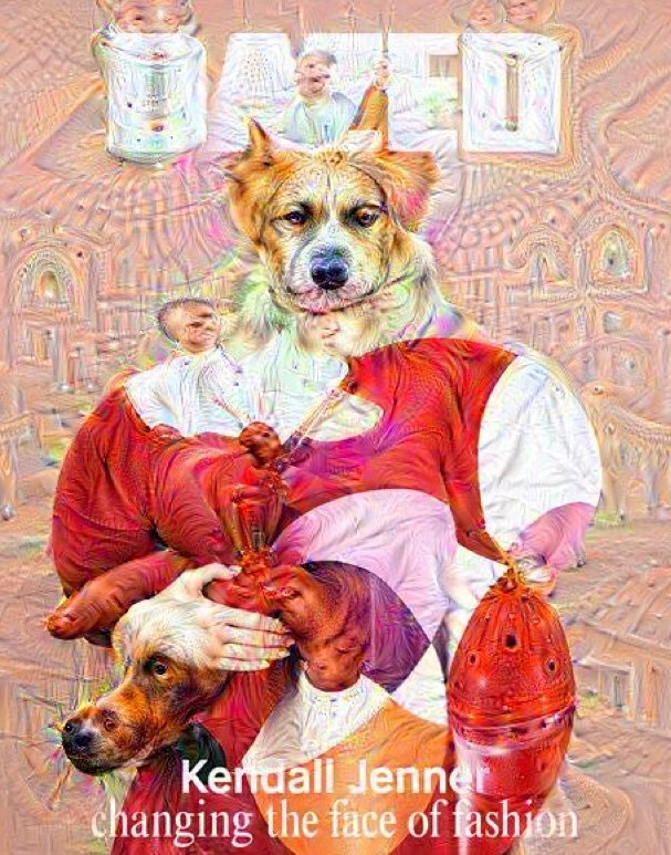 Kendall Jenner Deep Dream