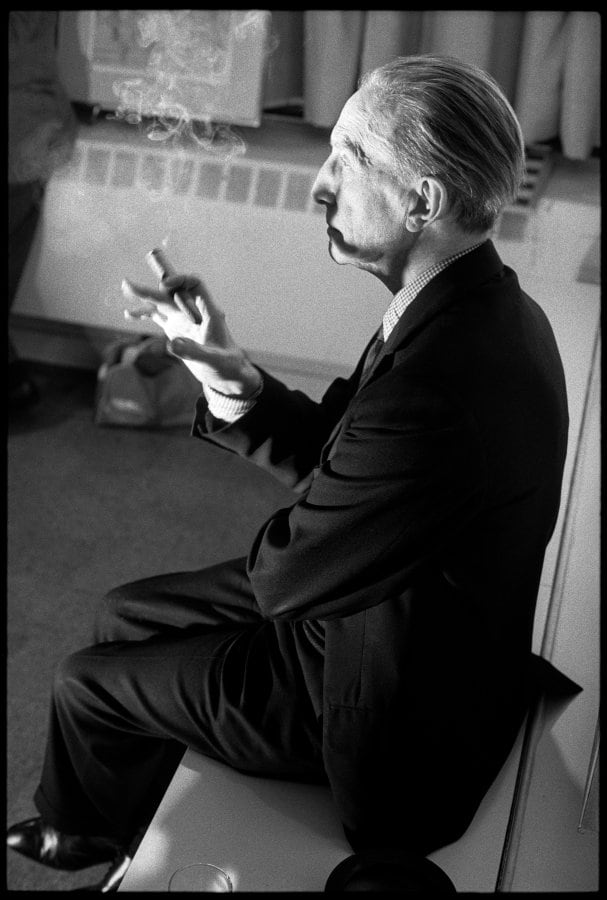 Marcel Duchamp 1965 &#169; Nat Finkelstein 6