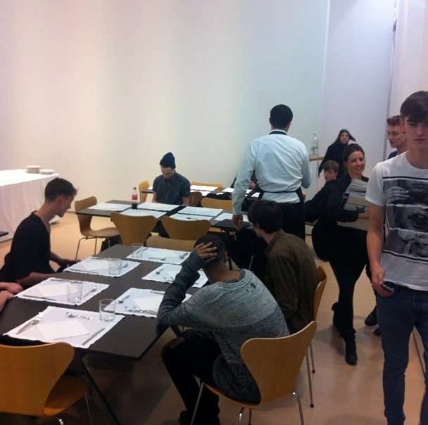 Reece Sanders Jil Sander casting 0