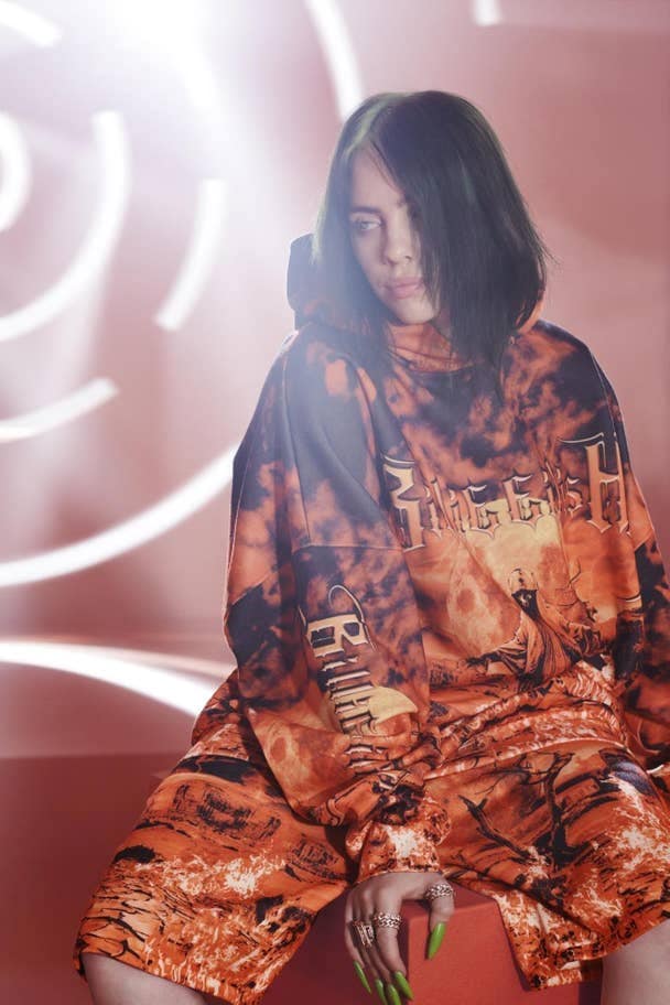 Bershka Billie Eilish collaboration fashion collection 9 8