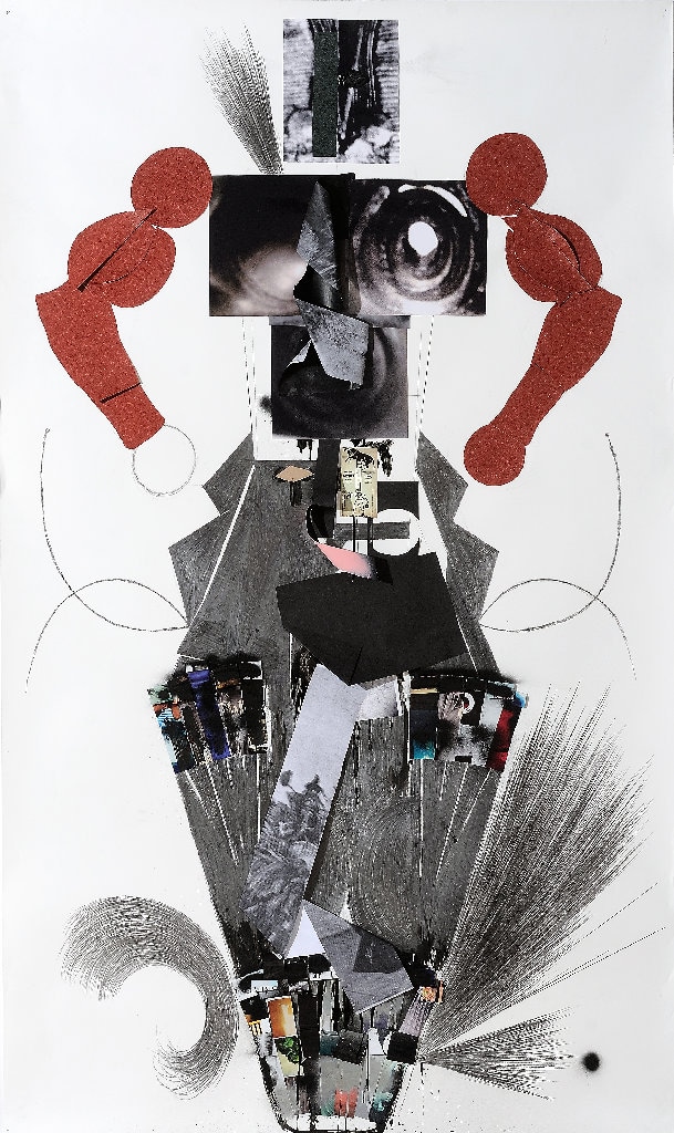 Jannis Varelas, Untitled, 2010 (mixed media on pap 3