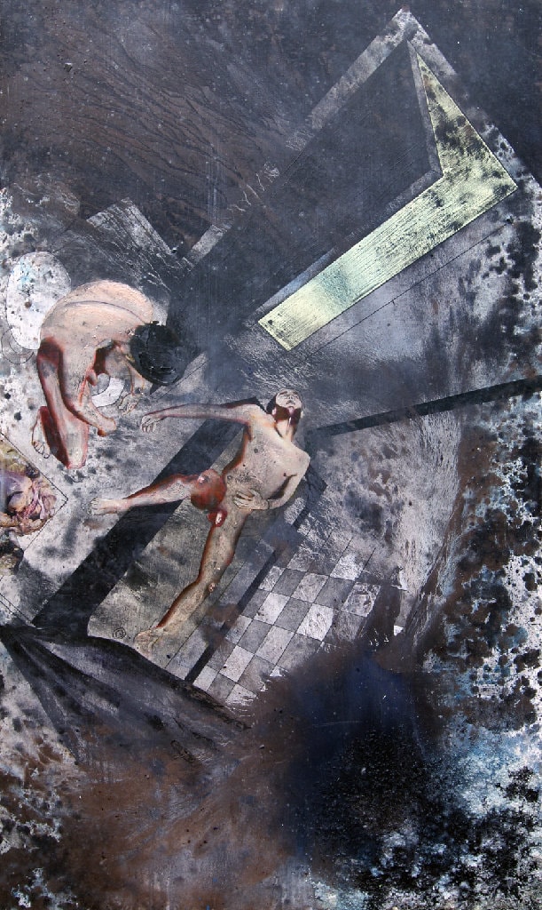 Bathroom, 2011, Oil on canvas, 200 x 140 cm 16