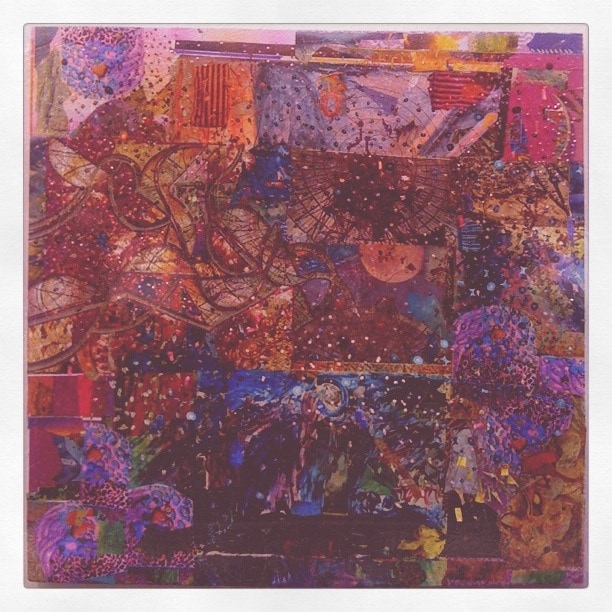  Untitled - Elliott Hundley: 48x48 inches 11