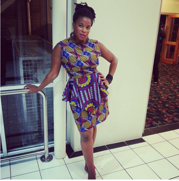 African Peplum Dress -  New Zealand