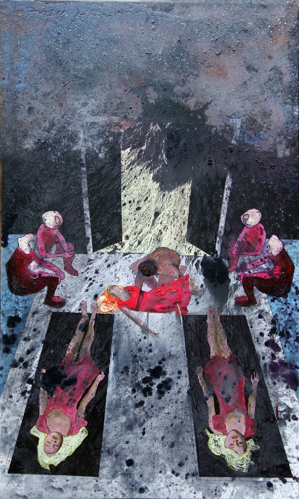 Endscene, 2011, Oil on canvas, 200 x 140 cm 14