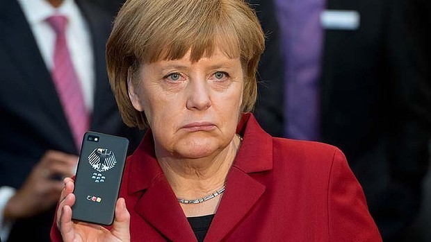 Angela Merkel phone